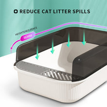 Load image into Gallery viewer, Anti-Splash Cat Litter Box with High Capacity
