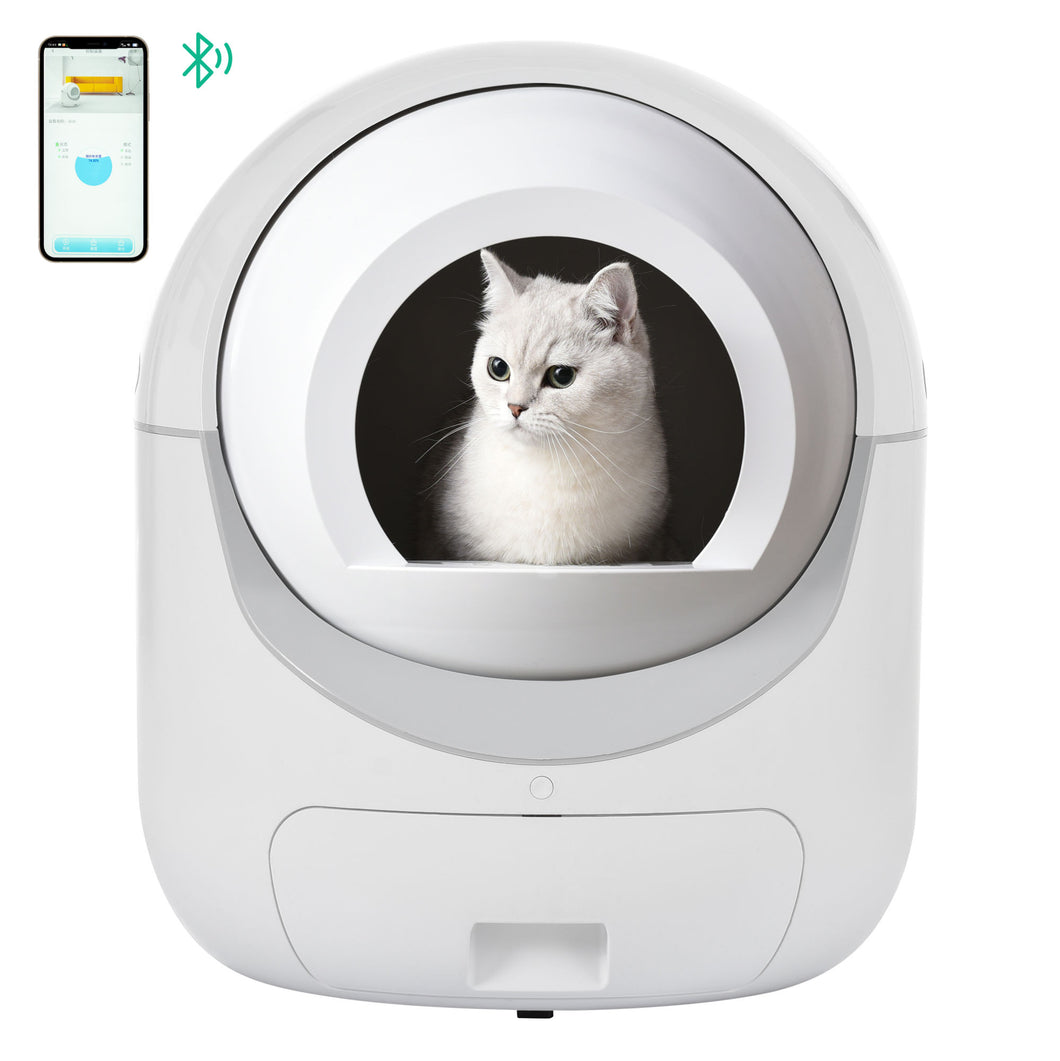 Smart App control Self-Cleaning Automatic Litter Box for Multiple Cats