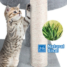 Load image into Gallery viewer, 28&quot;  High Cat Tree with Platform and Scratching Posts
